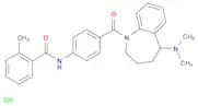 Benzamide, N-[4-[[5-(dimethylamino)-2,3,4,5-tetrahydro-1H-1-benzazepin-1-yl]carbonyl]phenyl]-2-met…