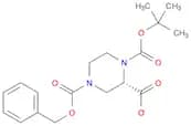 1,2,4-Piperazinetricarboxylic acid, 1-(1,1-dimethylethyl) 4-(phenylmethyl) ester, (2S)-