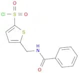 5-(Benzamidomethyl)thiophene-2-sulfonyl chloride