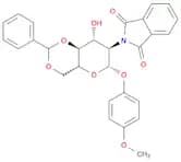 4-Methoxyphenyl 4,6-o-benzylidene-2-deoxy-2-phthalimido-β-d-glucopyranoside