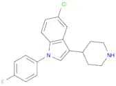 5-Chloro-1-(4-fluorophenyl)-3-(piperidin-4-yl)-1H-indole