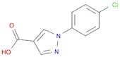 1H-Pyrazole-4-carboxylic acid, 1-(4-chlorophenyl)-