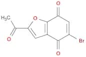 4,7-Benzofurandione, 2-acetyl-5-bromo-