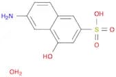 6-Amino-4-hydroxynaphthalene-2-sulfonic acid hydrate