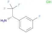 (S)-2,2,2-Trifluoro-1-(3-fluoro-phenyl)-ethylamine hydrochloride
