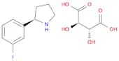 (R)-2-(3-Fluorophenyl)pyrrolidine L-Tartrate