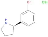 (R)-2-(3-Bromophenyl)pyrrolidine hydrochloride