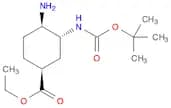 (1S,3R,4R)-Ethyl 4-amino-3-((tert-butoxycarbonyl)amino)cyclohexanecarboxylate