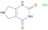 1H-Pyrrolo[3,4-d]pyrimidine-2,4(3H,5H)-dione, 6,7-dihydro-, hydrochloride (1:1)