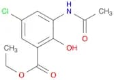 Ethyl 3-acetamido-5-chloro-2-hydroxybenzoate