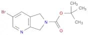 6H-Pyrrolo[3,4-b]pyridine-6-carboxylic acid, 3-bromo-5,7-dihydro-, 1,1-dimethylethyl ester