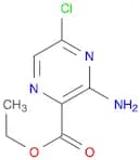 2-Pyrazinecarboxylic acid, 3-amino-5-chloro-, ethyl ester
