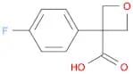 3-(4-Fluorophenyl)oxetane-3-carboxylic acid