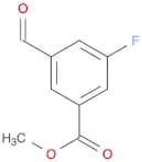 Benzoic acid, 3-fluoro-5-formyl-, methyl ester