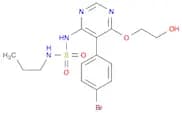SulfaMide, N-[5-(4-broMophenyl)-6-(2-hydroxyethoxy)-4-pyriMidinyl]-N'-propyl-