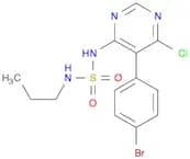 SulfaMide, N-[5-(4-broMophenyl)-6-chloro-4-pyriMidinyl]-N'-propyl-