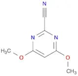 2-Pyrimidinecarbonitrile, 4,6-dimethoxy-