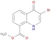 Methyl 3-bromo-4-oxo-1,4-dihydroquinoline-8-carboxylate