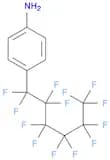 Benzenamine, 4-(1,1,2,2,3,3,4,4,5,5,6,6,6-tridecafluorohexyl)-