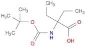 2-((tert-Butoxycarbonyl)amino)-2-ethylbutanoic acid