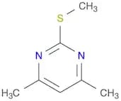Pyrimidine, 4,6-dimethyl-2-(methylthio)-