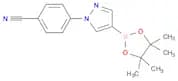 Benzonitrile, 4-[4-(4,4,5,5-tetramethyl-1,3,2-dioxaborolan-2-yl)-1H-pyrazol-1-yl]-