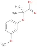 2-(3-Methoxyphenoxy)-2-methylpropanoic acid