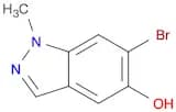 1H-Indazol-5-ol, 6-bromo-1-methyl-