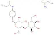 2-Propenamide, N-[4-[(4-O-β-D-galactopyranosyl-β-D-glucopyranosyl)oxy]phenyl]-, polymer with 2-pro…