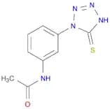Acetamide, N-[3-(2,5-dihydro-5-thioxo-1H-tetrazol-1-yl)phenyl]-