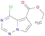 ethyl 4-chloropyrrolo[2,1-f][1,2,4]triazine-5-carboxylate