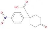 1-(4-Nitrophenyl)-4-oxocyclohexanecarboxylic acid
