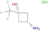 cis-3-Amino-1-(trifluoromethyl)cyclobutanol hydrochloride