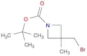 1-Azetidinecarboxylic acid, 3-(bromomethyl)-3-methyl-, 1,1-dimethylethyl ester