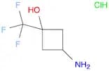 Cyclobutanol, 3-amino-1-(trifluoromethyl)-, hydrochloride (1:1)