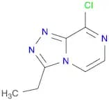 8-chloro-3-ethyl-[1,2,4]triazolo[4,3-a]pyrazine