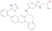 Butanamide, 3-[[(2R)-2-hydroxypropyl]amino]-3-methyl-N-[(3R)-2,3,4,5-tetrahydro-2-oxo-1-[[2'-(1H-t…