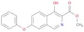 3-Isoquinolinecarboxylic acid, 4-hydroxy-7-phenoxy-, methyl ester