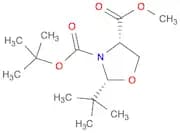 3,4-Oxazolidinedicarboxylic acid, 2-(1,1-dimethylethyl)-, 3-(1,1-dimethylethyl) 4-methyl ester, (2…