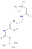 Carbamic acid, N-[6-[[[(1,1-dimethylethoxy)carbonyl]amino]methyl]-3-pyridinyl]-, 1,1-dimethylethyl…