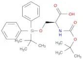 (S)-2-(tert-Butoxycarbonylamino)-3-(tert-butyldiphenylsilyloxy)propanoic acid