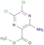 2-Pyrazinecarboxylic acid, 3-amino-5,6-dichloro-, methyl ester