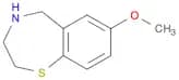 1,4-Benzothiazepine, 2,3,4,5-tetrahydro-7-methoxy-