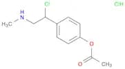 4-[1-Chloro-2-(methylamino)ethyl]phenyl acetate, HCl