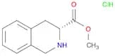 3-Isoquinolinecarboxylic acid, 1,2,3,4-tetrahydro-, methyl ester, hydrochloride, (3R)- (9CI)