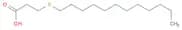 Propanoic acid, 3-(dodecylthio)-