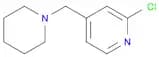Pyridine, 2-chloro-4-(1-piperidinylmethyl)-