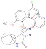 2-[[[1-(7-Chloro-4-quinolinyl)-5-(2,6-dimethoxyphenyl)-1H-pyrazol-3-yl]carbonyl]amino]tricyclo[3.3…