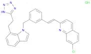 Quinoline, 7-chloro-2-[(1E)-2-[3-[[7-[2-(1H-tetrazol-5-yl)ethyl]-1H-indol-1-yl]methyl]phenyl]ethen…