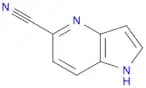 1H-Pyrrolo[3,2-b]pyridine-5-carbonitrile(9CI)
